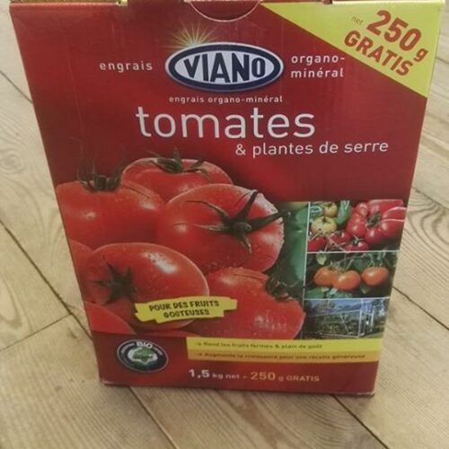 Engrais tomates et plantes de serre Viano BIO (sélectionner le poids désiré)