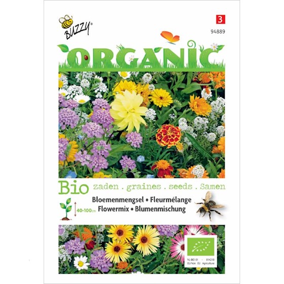 Buzzy® Organic Mélange de fleurs spécial abeilles (BIO)